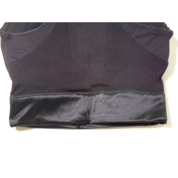 SPANX All Around Slimmer & Shine Crop Racerback Wireless Bra Black Small NEW - Picture 8 of 8